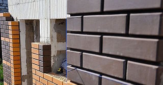 Фасады домов из кирпича в Тутаеве: качественная кладка от 1154 рублей