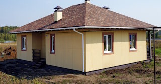 Одноэтажный дом из панелей под ключ в Тутаеве - Строй-Ттв от 136370 рублей